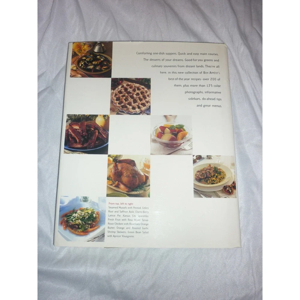 The Flavors of Bon Appetit 2000 Special Millennium Edition Hardcover Cookbook